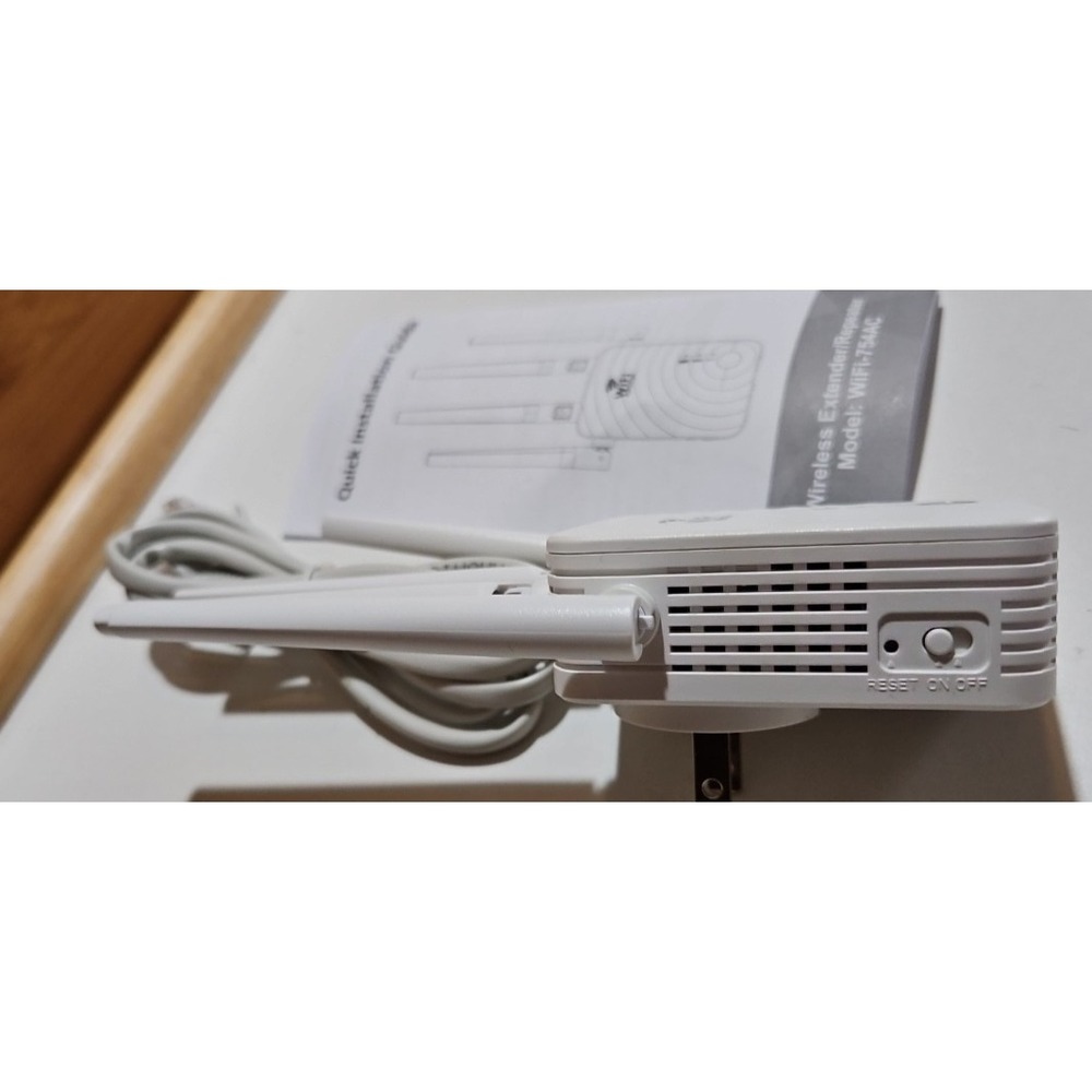 *NEW 200 Mbps Dual-Band Repeater WiFi-754AC High Speed Booster Wide Coverage NIB - Picture 8 of 15
